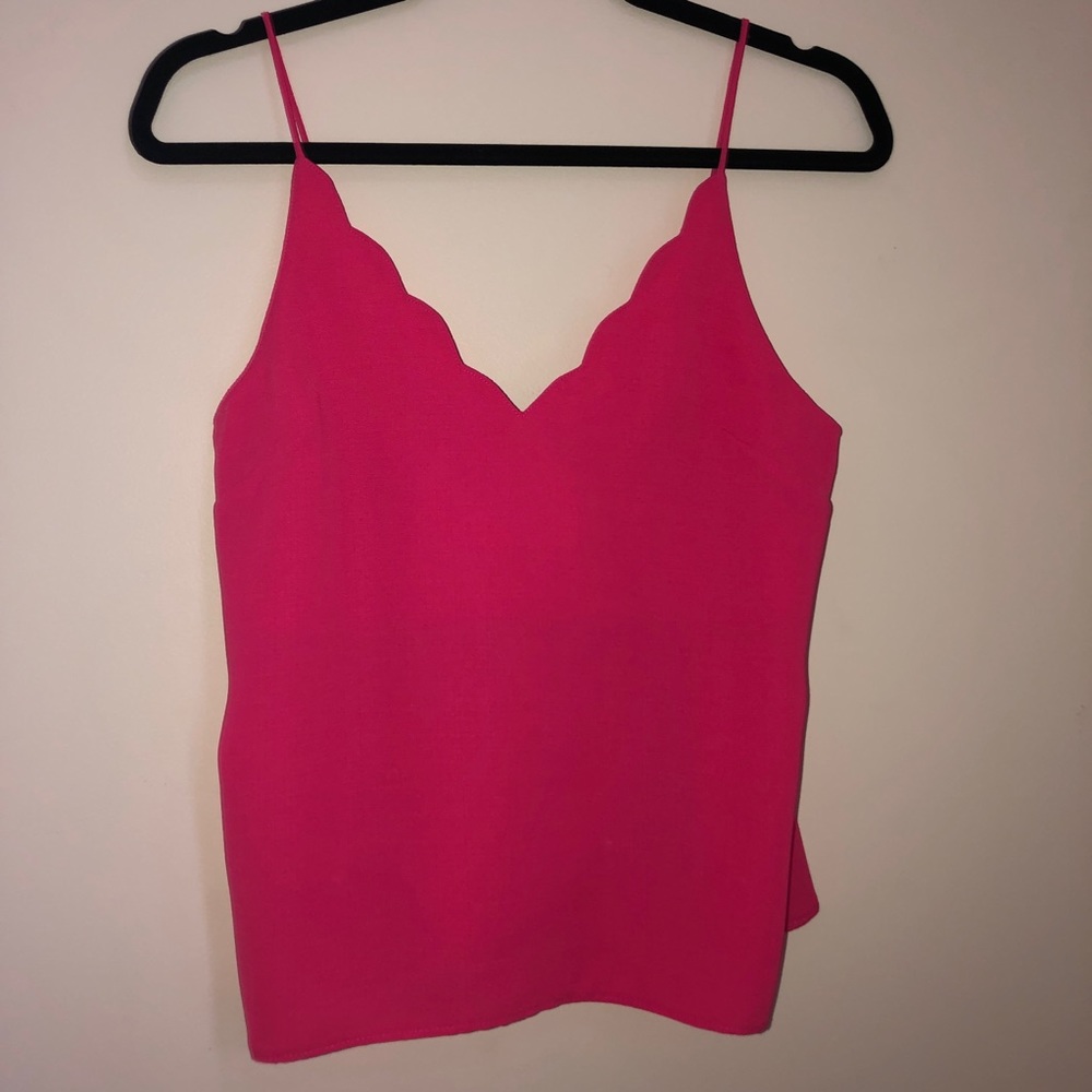 🌺 Top Shop Scalloped Tank 🌺